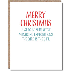 Funny Christmas Card - Christmas Card - Holiday Card - HD003