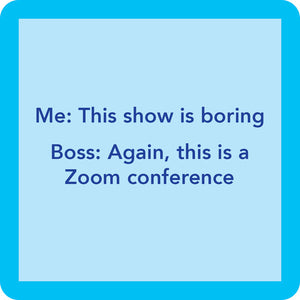 Zoom Meeting Coaster