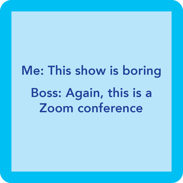 Zoom Meeting Coaster
