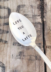 Love You a Latte Teaspoon