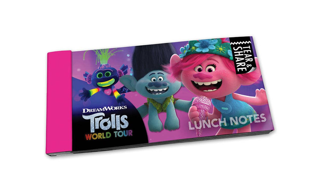 Trolls: Tear & Share Lunch Notes, Box of 15