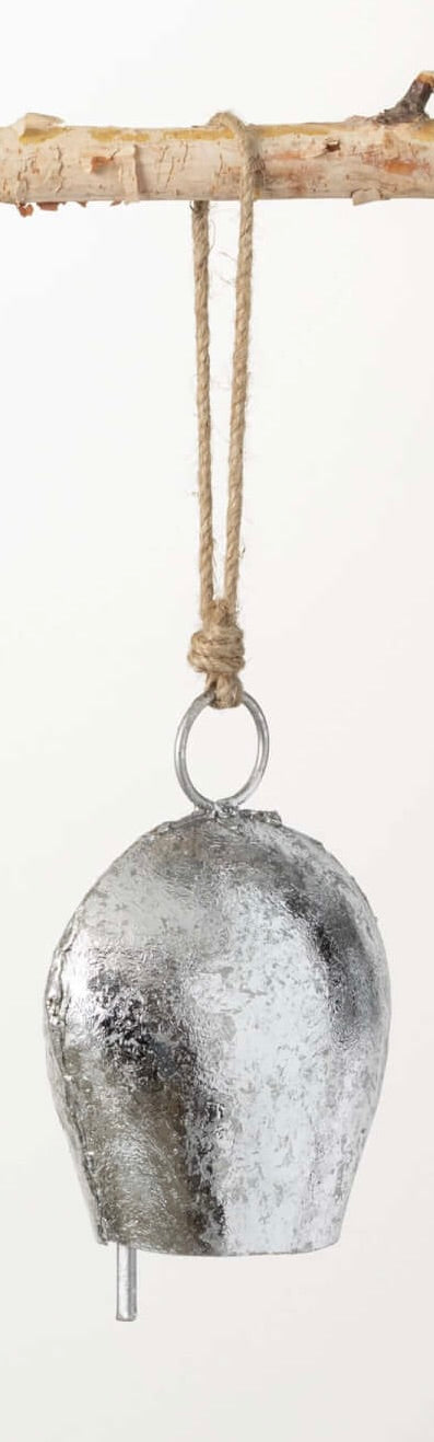 Silver Bell Ornament