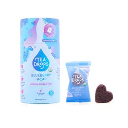 Tea Drops. Blueberry Acai White