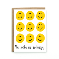 You Make Me So Happy Gift Card