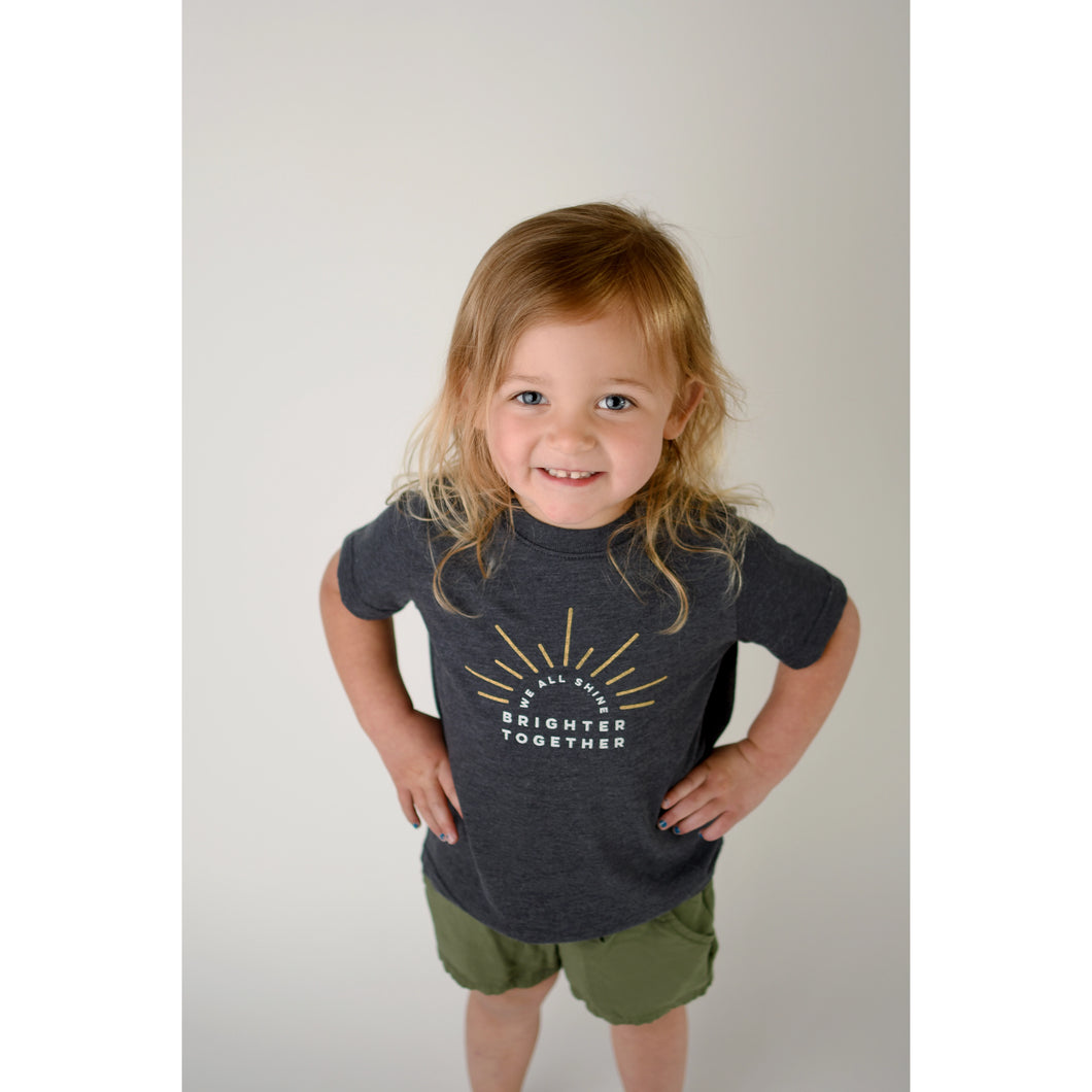 We All Shine Brighter Together Kids Tee