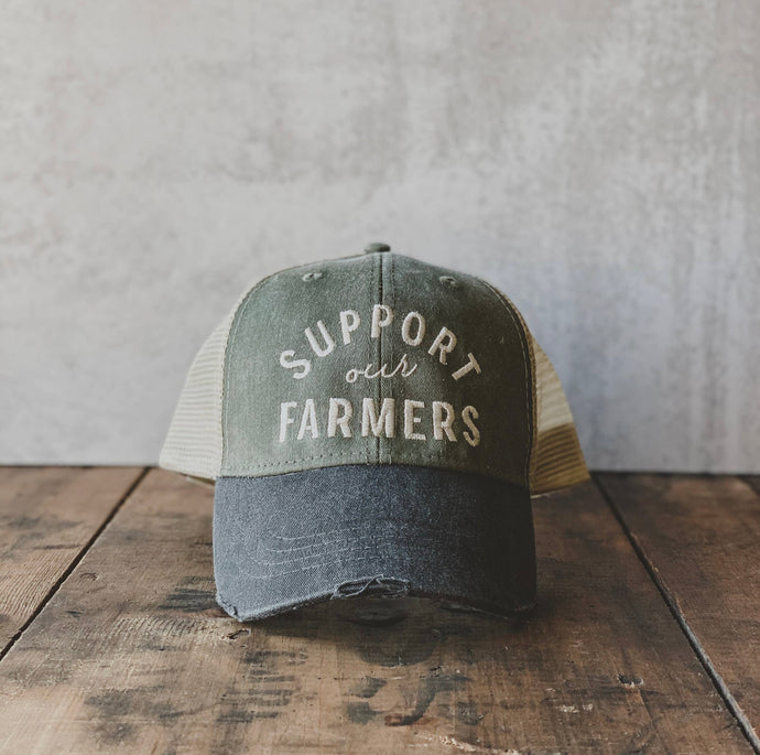 Support Our Farmers - Embroidered Hat
