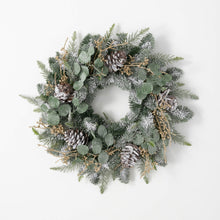 Load image into Gallery viewer, PINE EUCALYPTUS WREATH